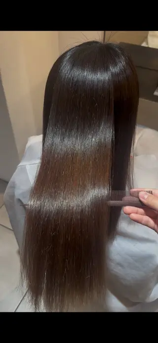 ミディアム 🍂Yuna＊艶感 暖色カラー🍑のヘアスタイル