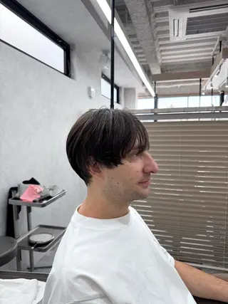 ショート 堀 舜介/メンズカットのヘアスタイル