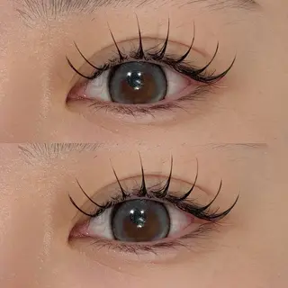 マツエク・マツパ マツエク モデルのマツエク・マツパデザイン