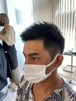 ショート メンズ メンズサロン/戸塚駅 東口3分/冨田大輝のヘアスタイル