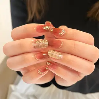 ネイル CLUTCH.eyelash.阿倍野所属・CLUTCH 阿倍野 いけだのネイルデザイン