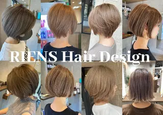 カラー RIENS♡xrea 山本優舞のヘアスタイル