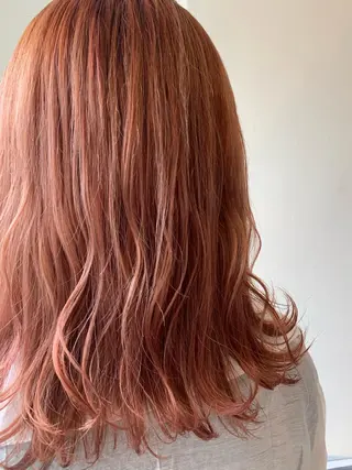 セミロング カラー gotoday　shaire　saron所属・miu. ボブ/透け感カラーのヘアスタイル