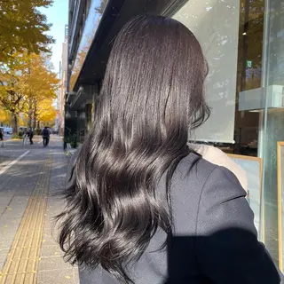 カラー ヘアアレンジ 𝙢𝙞𝙮𝙪🎀 girly hairのヘアスタイル