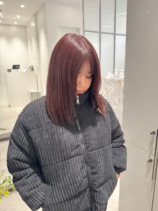 カラー ひかり/ショート /似合わせカラーのヘアスタイル