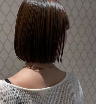 ミディアム カラー INCE HAIR 明石所属・小西 怜央のヘアスタイル