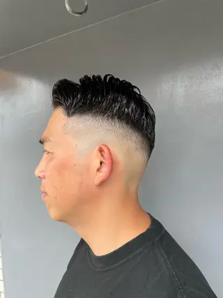 ショート メンズ FADE&LINE登戸店所属・🔥メンズ専門 美容師🔥 柳澤陵心のヘアスタイル