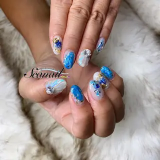 ネイル 小尾 栞のネイルデザイン