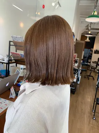 ショート カラー メンズパーマ✨️村越 雄斗のヘアスタイル