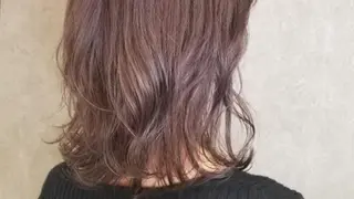 セミロング kimoto akaneのヘアスタイル