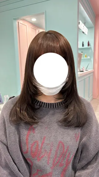 カラー Wカラー/暖色/べ ージュりく©︎🐝のヘアスタイル