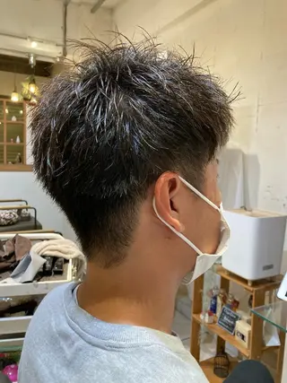ショート メンズ メンズ特化美容師 🐈‍⬛RUNAのヘアスタイル
