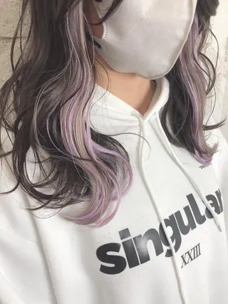 ロング ️🩵透明感カラー Yūka🩵のヘアスタイル