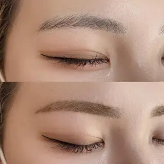 アイブロウ plume eyelashのネイルデザイン