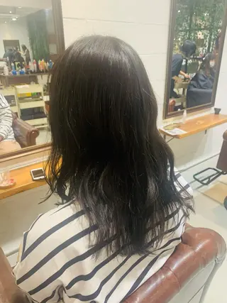 セミロング ショート🌼パーマ 本間正子のヘアスタイル