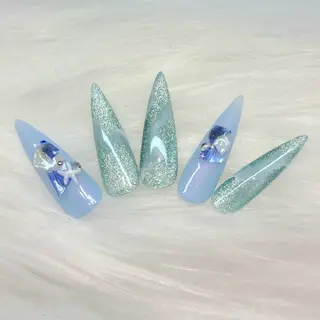 ネイル 💛うるちゅる 仕上げ💛ERIKAのネイルデザイン