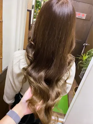 ロング カラー アンククロス kyokaのヘアスタイル