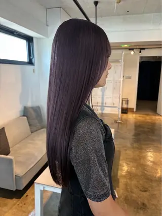 ロング カラー 🩷ブリーチなし韓国 へア🩷HARUKAのヘアスタイル