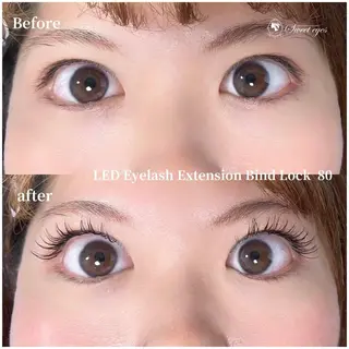 マツエク・マツパ Sweeteyes 金山店のマツエク・マツパデザイン