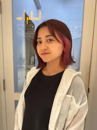 ショート カラー MAO SHIRATOのヘアスタイル