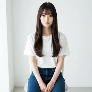 セミロング ✂︎ ｼﾝﾀｸ ✂︎のヘアスタイル