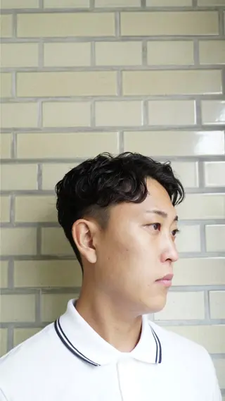 パーマ DAU BARBER SHOP 青山所属・金浜 大樹のヘアスタイル