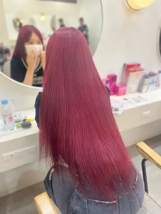 ロング カラー himari/カラー モデル募集🤎/熊谷のヘアスタイル