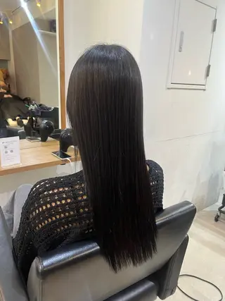 ロング ✨🎨ブリーチなし 透明感カラー✨美友のヘアスタイル