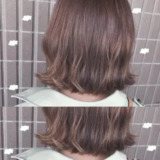 カラー 後藤 陽花子のヘアスタイル