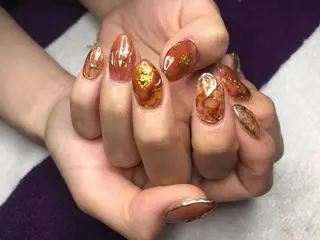 ネイル ネイルサロンハピーナ自宅サロン所属・金沢 未緒のネイルデザイン