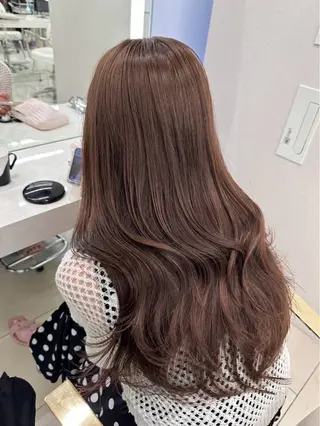 カラー 松田 佑月のヘアスタイル