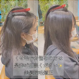 セミロング 山本翔一郎 韓国顔周りレイヤーのヘアスタイル