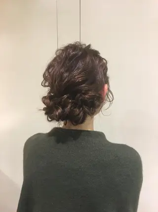 ヘアアレンジ 中村 碧のヘアスタイル