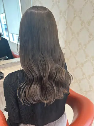 ロング カラー 大口 楓のヘアスタイル