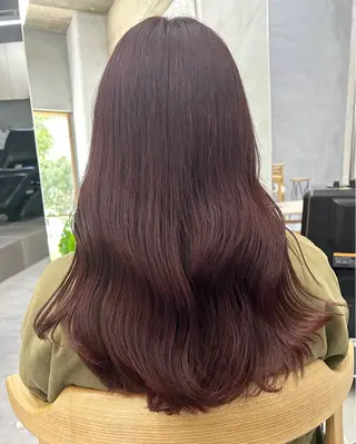 ロング ＭＵＫＵ細川将真 カラーモデル募集中のヘアスタイル