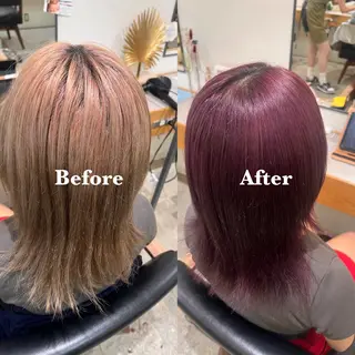 ミディアム suzuna 🫧のヘアスタイル