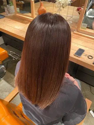 ロング カラー 癖毛&ダメージ改善 カット/soyaのヘアスタイル