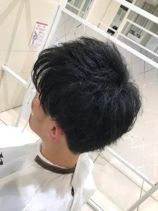 ミディアム メンズ Ash 中岡ゆうたのヘアスタイル