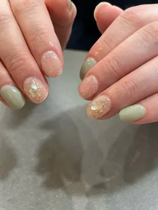 ショート colorer suuuのネイルデザイン