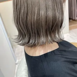 ショート カラー 【髪質改善】 【美髪矯正】🌻店長のヘアスタイル