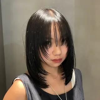 ミディアム Lond un Maison.所属・ﾌﾞﾘｰﾁ/ﾚｲﾔｰ ✩.*˚チャンツヨシのヘアスタイル