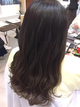 ロング メンズパーマ/難波/ 心斎橋　室園亮佑のヘアスタイル