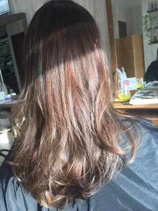 ロング 小野 修平のヘアスタイル