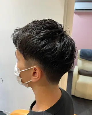 ショート カラー メンズ 🌿ヤマグチ ユウキ🌿のヘアスタイル