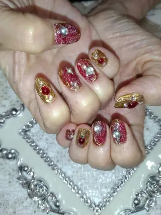 ネイル エステとネイル ローズコンフォートのネイルデザイン