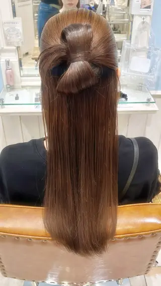 ヘアアレンジ 谷本 萌のヘアスタイル