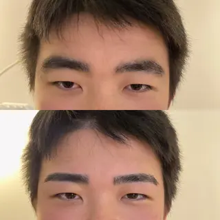 メンズ アイブロウ メンズガーデン yuriのネイルデザイン