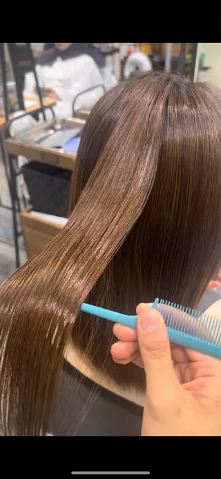 縮毛矯正得意です🉐 ♡のぐちまおのヘアスタイル