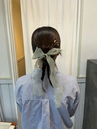 ヘアアレンジ 金沢市/美容師/ 岡島由希美のマツエク・マツパデザイン