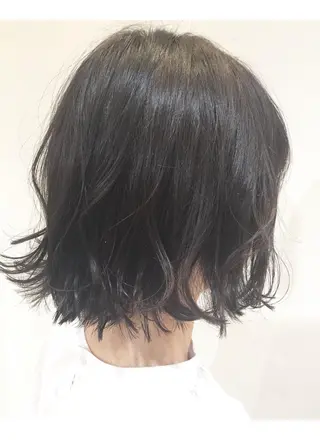 ショート カラー 透明感・艶カラー/ 坂田友梨奈のヘアスタイル